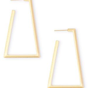 Kendra scott Easton Hoop Earrings In Gold